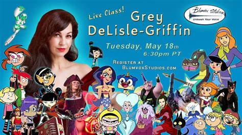 grey delisle twitter|grey delisle voice actors.